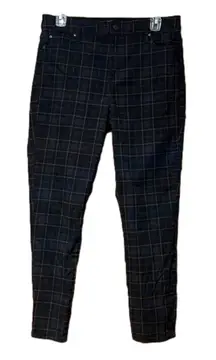 Ella Moss Anthropologie Plaid High Rise Ankle Pants Size 29