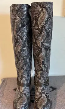 FREEBIRD by Steven Snake Coals Leather Boots 7 