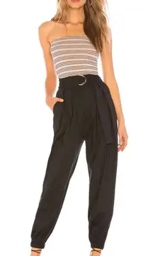 Tularosa Melina‎ Black Belted Jogger Pants Size XS