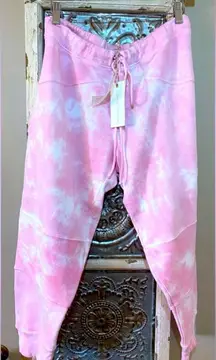 Blossom Pink Hand Dyed Etty Jogger Pant