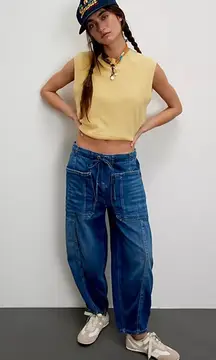 We The Free Silverton Pull-On Barrel Jeans