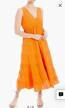 Orange  London Dress