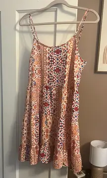 Backless Printed Sundress