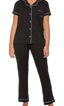 Born Medium Black Pajama Set