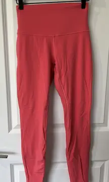 Lululemon Align HR High-Rise‎ Pant 28" - Pale Raspberry  Double Lined - Size 6