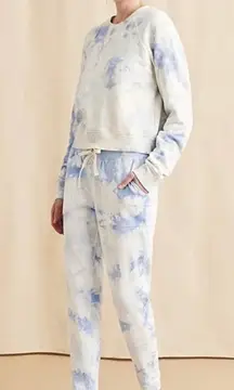 Faherty Bells‎ Tie Dye Jogger Sweatpants Blue Size Large