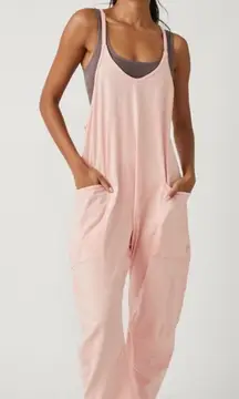 Free People Hot Shot Onesie Peach Bud XS