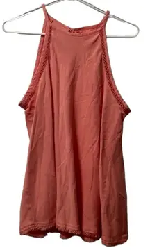 Cloth & Stone Anthropologie Frayed Hem Sleeveless Tencel Boho‎ Peasant Preppy