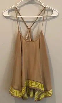 Tan And Yellow Tank