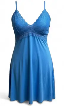 Soma Cool Nights Soft Support Lace Trim Chemise XL