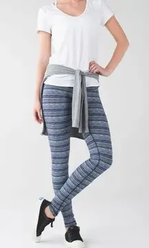 Lululemon Wunder Under III Space Dye Twist in Blue Sapphire