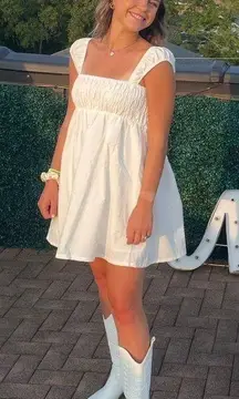 White Sun Dress