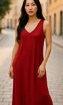 Joan Vass Women's Lava Knit Maxi Dress - Size L - NEW - Cut &‎ Sew