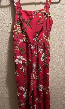 Xhilaration Floral Romper Woman’s Size Small
