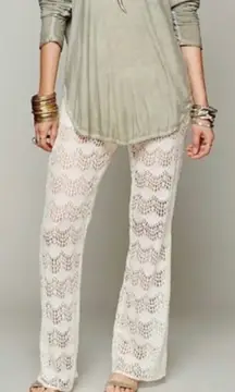 Jen’s pirate booty Cream Lace Pants Small