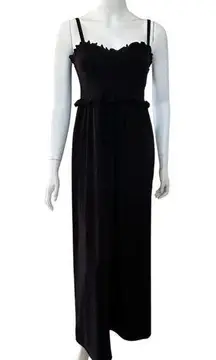 Elegant Black Maxi Dress