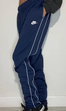 Sportswear Track Jogger Pants Navy Blue Size XL