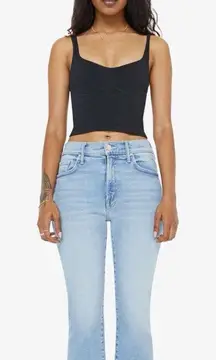 Mother Petites The Lil Insider Crop Step Fray Limited Edition in 30P