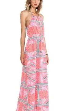 MINKPINK NEW  Eastern Aztec Maxi Halter Cut-Outs XS