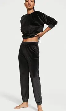 NWT VICTORIA'S SECRET Velour Ribbed Crewneck and Lounge Pants