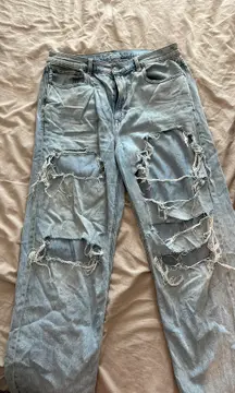 American Eagle Baggy Straight Jeans