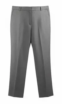 Kasper Separates Lined Gray Classic Fit Trousers Size 14 Women's Workwear Career