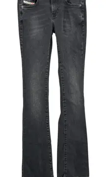 Diesel 1969 D-Ebbey Women Jeans Flare Bootcut Dark Wash Size 24 / 35" Inseam