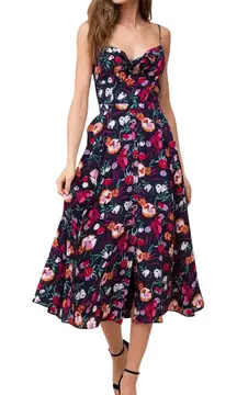 Pretty Woman Midi in Rivington Valley | Silk Floral Boho | YUMI KIM - L
