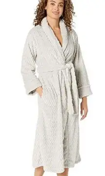 PLUSH GEO ROBE one size