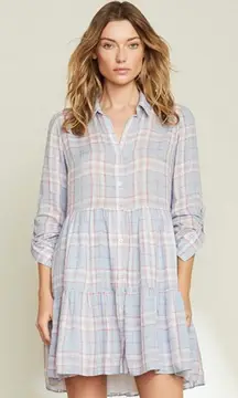 NWT Veronica Beard Jemila Shirtdress in Vapor Multi Size Medium