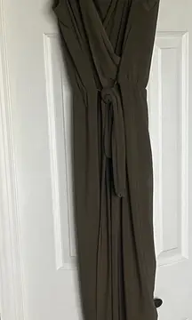 Elegant Olive Green Women’s Jumpsuit