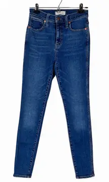 Madewell Blue 10in High Rise Skinny Jeans Womens 26 Casual Denim Fall
