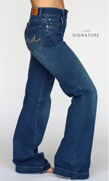 Bootcut Blue Jeans