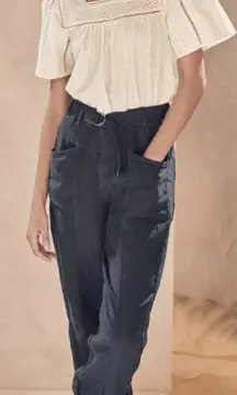 Wrap London Green Ankle Pants