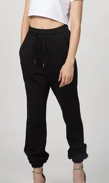 WeWoreWhat Black Drawstring Sweatpant Jogger Loungewear Casual Pants Size Small