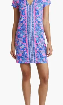Lilly Pulitzer Upf 50+ Sophiletta Dress in Soleil Pink Palm‎
