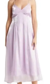 Raga Purple Ethereal Midi Dress XS Flawed