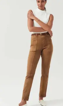 SPANX Stretch Twill Straight Leg Pants XL