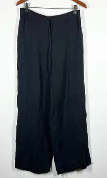 Sleeper 100% Linen Wide Leg Pant Size 2