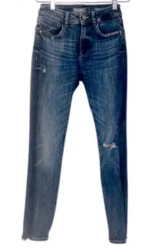 DL1961 Florence Ankle Midrise Instasculpt Skinny Jean 25