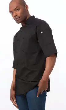 Chefs Works Montreal Cool Vent Unisex Short Sleeve Chefs Jacket