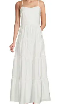 Koko + Mason White Tiered Maxi Dress, Saks Off 5th