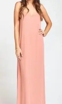 Show Me Your Mumu SMYM Jolie maxi dress in rustic mauve NEW XL