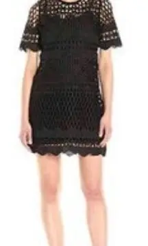 Kendall + Kylie Crochet Shift Dress