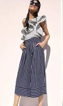 MISA los angeles nikola striped culottes designer revolve boho wide leg spring