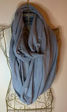 Gray Tshirt Infinity Scarf