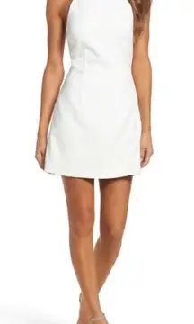 Whisper Light Sheath Mini dress. 8. Ivory.