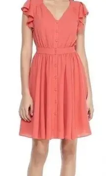 Gal Meets Glam Bree Dress in Coral