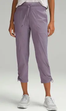 Lululemon Dance Studio Crop Mid Rise Pant Purple Ash