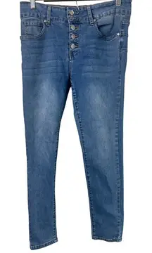 9th & Main Women's Denim‎ Blue Jeans Sz 12 Casual Versatile Grunge Punk Western